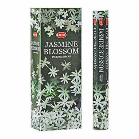 Fiore di Gelsomino 20 Bastoncini incenso Hem Jasmine Blossom Masala