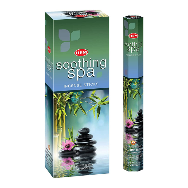 Spa Rilassante 20 Bastoncini incenso Hem Soothing Spa Masala