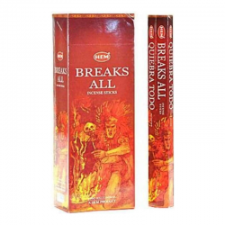 Rompere Tutto 20 Bastoncini incenso Hem Breaks All Masala