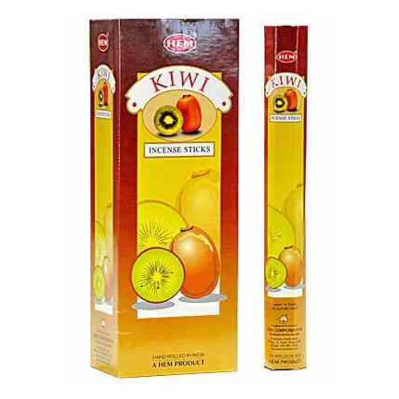 Kiwi 20 Bastoncini incenso Hem Kiwi Masala