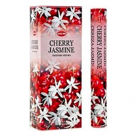 Ciliegia e Gelsomino 20 Bastoncini incenso Hem Cherry Jasmine Masala