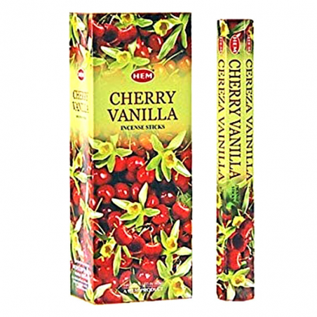 Ciliegia e Vaniglia 20 Bastoncini incenso Hem Cherry Vanilla Masala