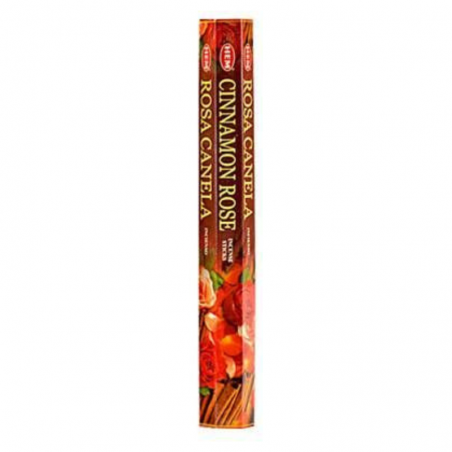 Cannella e Rosa 20 Bastoncini incenso Hem Cinnamon Rose Masala