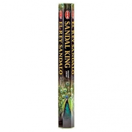 Il re del sandalo 20 Bastoncini incenso Hem Sandal King Masala