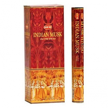 Muschio Indiano 20 Bastoncini incenso Hem Indian Musk Masala