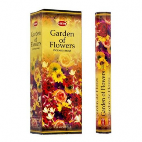 Giardino dei Fiori 20 Bastoncini incenso Hem Garden of Flowers Masala