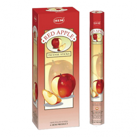 Mela Rossa 20 Bastoncini incenso Hem Red Apple Masala