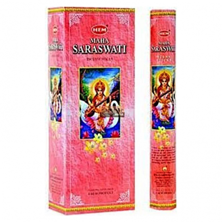 Maha Saraswati 20 Bastoncini incenso Hem Maha Saraswati Masala