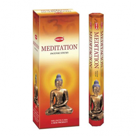Meditazione 20 Bastoncini incenso Hem Meditation Masala