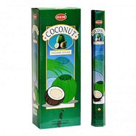 Cocco 20 Bastoncini incenso Hem Coconut Masala