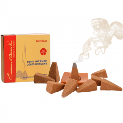 Patchouli 10 Coni incenso Maroma d'Auroville Patchouli