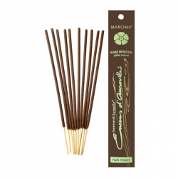 Benzoino del Siam 10 Bastoncini incenso Maroma d'Auroville Siam Benzoin