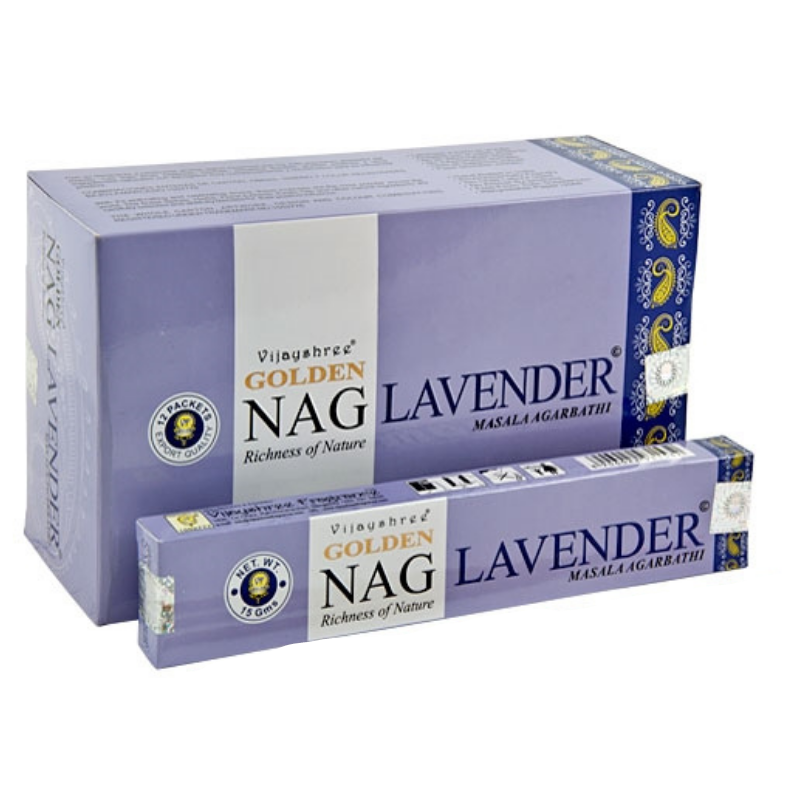 Golden Nag Lavanda Incenso Vijayshree – Masala Premium