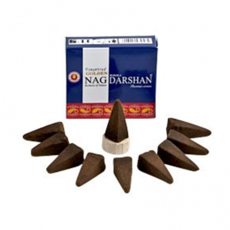 Golden Nag Darshan Coni Incenso Vijayshree Masala