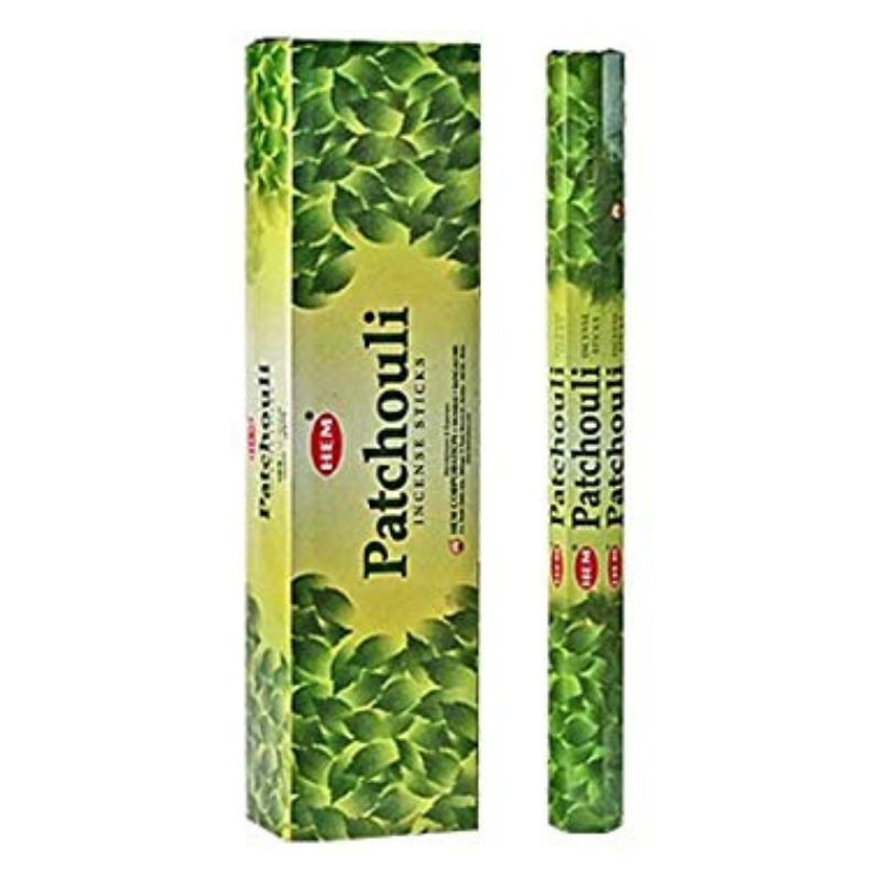 Patchouli 10 Bastoni XL incenso Hem Patchouli Garden Masala