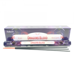 Sangue di Drago 10 Bastoni XL incenso Tulasi Dragons Blood Garden Masala