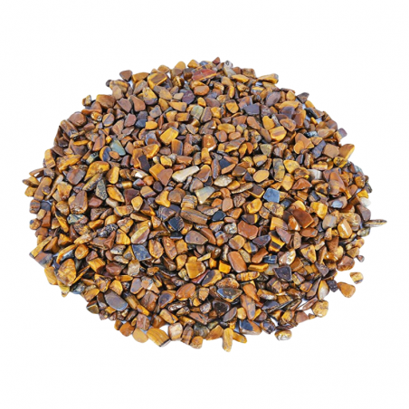 Occhio di Tigre Sacchetto Chips Pietre Burattate - 50gr.