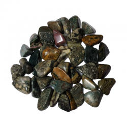 Diaspro Oceano Pietra Burattata extra small, small, medium & big