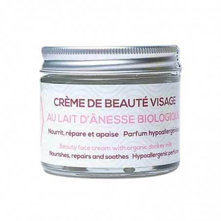 Crema Viso al Latte d'asina organica Oleanat - 50ml