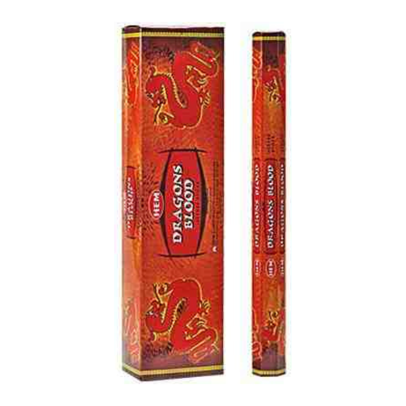Sangue di Drago 10 Bastoni XL incenso Hem Dragons Blood Garden Masala