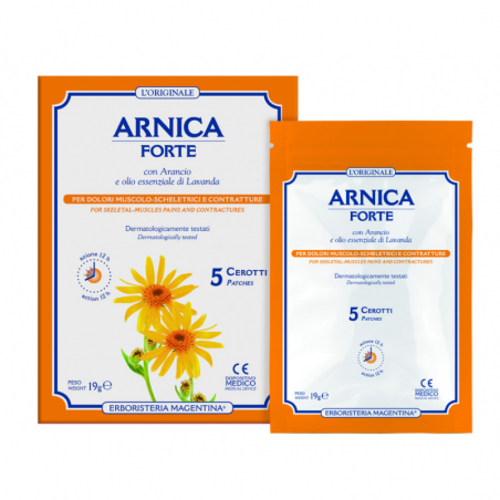 Arnica Forte Cerotti naturali dolori muscolo scheletrici e contratture