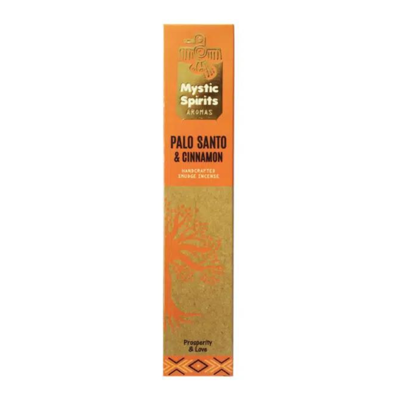 Palo Santo & Cannella 8 Bastoni Smudge incenso Hari Darshan Mystic Spirits Masala