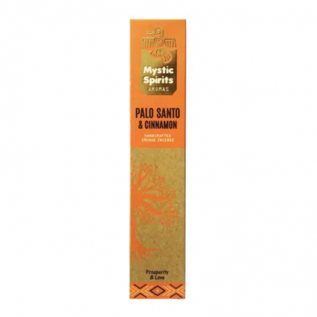 Palo Santo & Cannella 8 Bastoni Smudge incenso Hari Darshan Mystic Spirits Masala