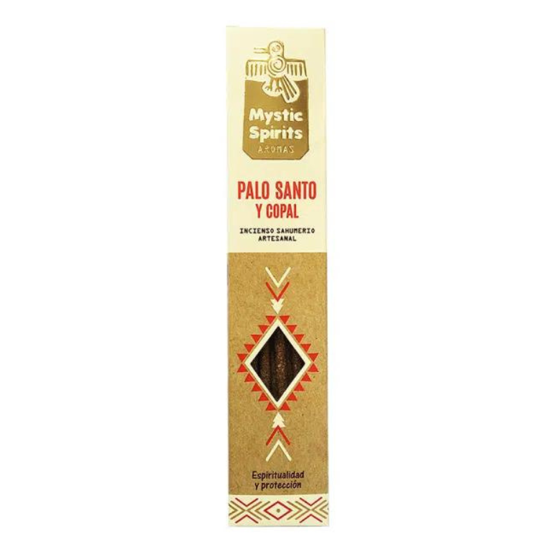 Palo Santo & Copal 8 Bastoni Smudge incenso Hari Darshan Mystic Spirits Masala