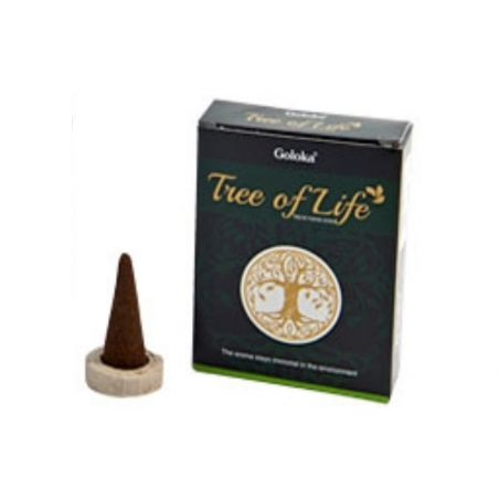 Albero della Vita Coni Incenso Dhoop Goloka Tree of Life Masala