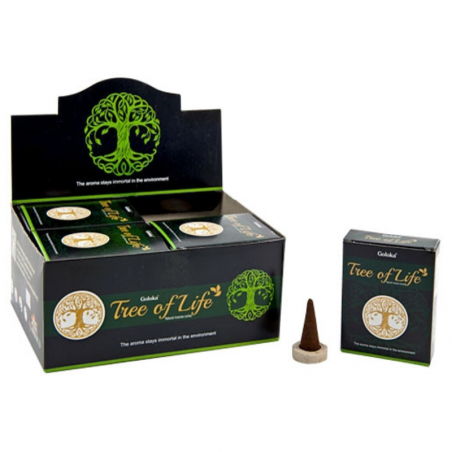 Albero della Vita Coni Incenso Dhoop Goloka Tree of Life Masala