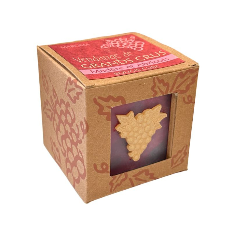 Madeira e Albicocche Candela profumata Maroma Cera di Palma - 290gr