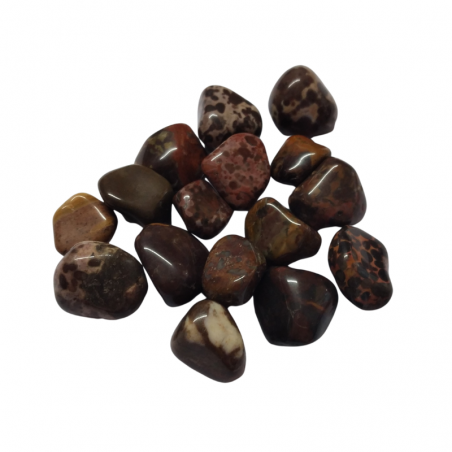 Diaspro Cioccolato Sacchetto Chips Pietre Burattate - 50gr.