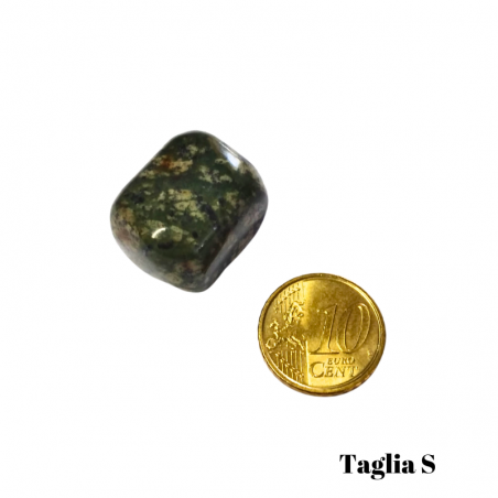 Serpentino Verde Pietra Burattata extra small, small, medium & big