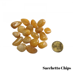 Avventurina Gialla Sacchetto Chips Pietre Burattate - 50gr.