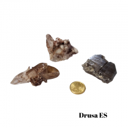 Drusa Quarzo Fumè (± 40/70mm - Peso ± 30-200gr.) 2