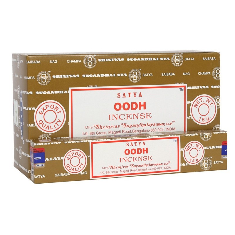 Oudh Bastoncini incenso Satya Earth Oudh Masala