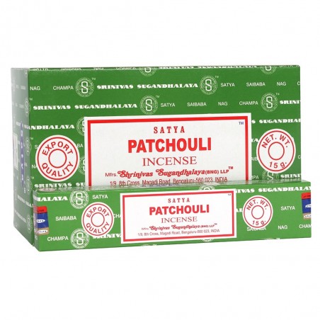 Satya Patchouli Masala - Fragranza Intensa per Relax e Meditazione