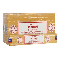Mirra – Incenso Satya Earth Myrrh Masala Bastoncini Spirituali 2