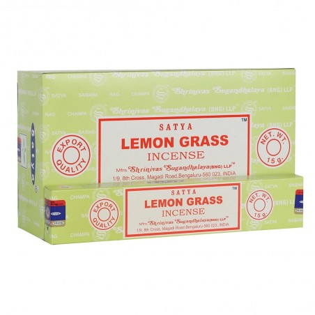 Lemon Grass Bastoncini incenso Satya Earth Masala