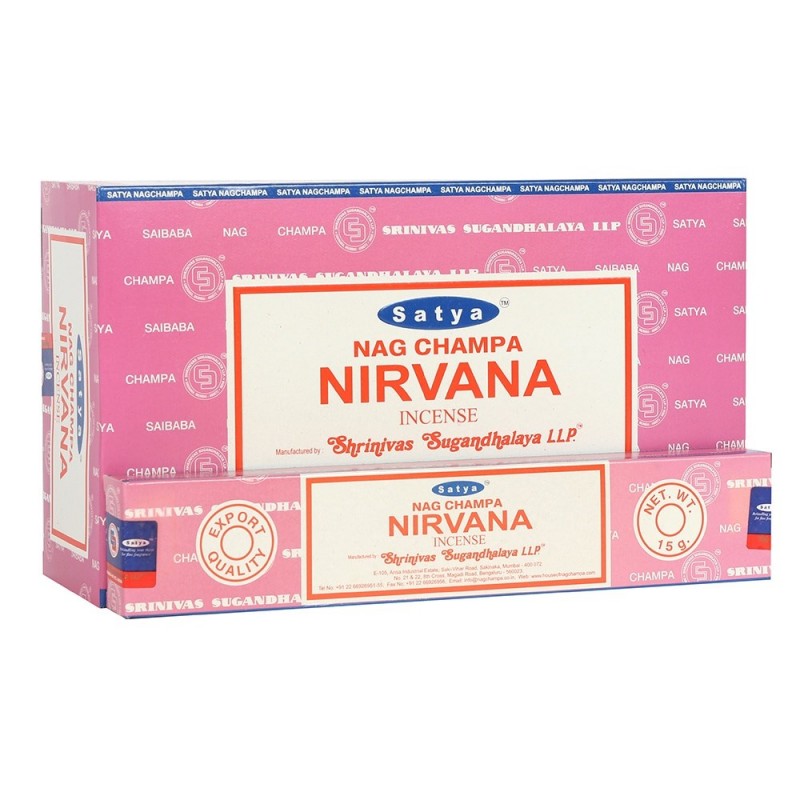 Nirvana Bastoncini incenso Satya Nag Champa Nirvana