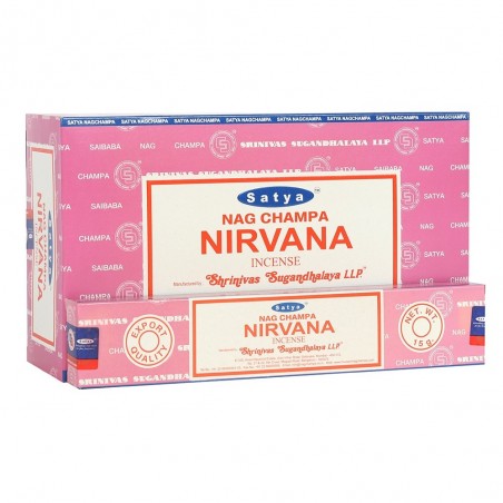 Nirvana Bastoncini incenso Satya Nag Champa Nirvana