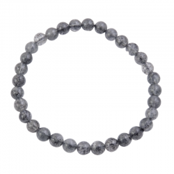 Quarzo Lodolite Braccialetto perline da 6mm in Pietra Naturale