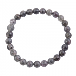 Quarzo Lodolite Braccialetto perline da 7mm in Pietra Naturale