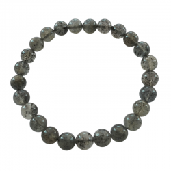 Quarzo Lodolite Braccialetto perline da 8mm in Pietra Naturale