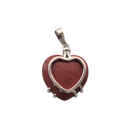 Diaspro Rosso Cuore in Gabbia in Pietra Naturale - (± 20 x 20mm)