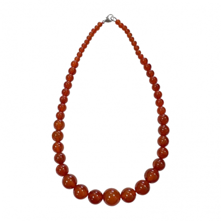 Corniola Collana a Goccia con perle da 6 a 14mm in pietra naturale