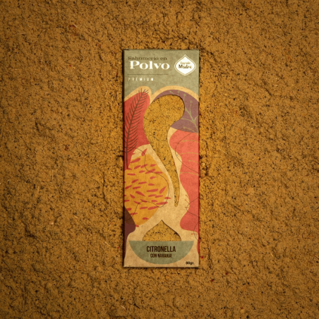 Citronella e Arancia - Incenso in Polvere Sagrada Madre Citronella con Naranja - 60gr.