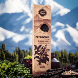 Carruba e Vaniglia - 6 Bastoni Incenso Patagonia con Erbe 100% Naturali - Sagrada Madre