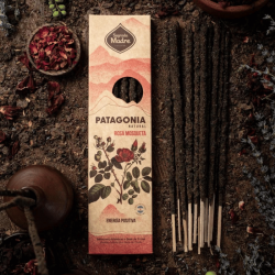 Rosa Canina - 6 Bastoni Incenso Patagonia Rosa Mosqueta con Erbe 100% Naturali - Sagrada Madre 2