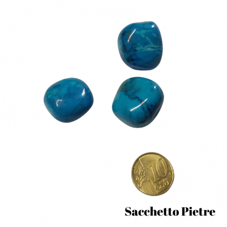 Turchese Pietre Burattate in Sacchetto da 50gr. (3 Pietre)